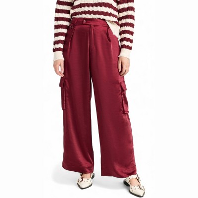 Women's LOU SILKY CARGO PANT - LNA