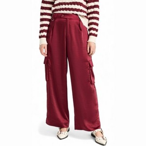 Women's LOU SILKY CARGO PANT - LNA - 1 of 4