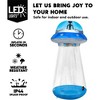 Joyfy 9FT Tall Halloween Inflatable Outdoor Decoration, Inflatable Flat Rim UFO with Built-in Color Changing LEDs for Halloween Yard Garden Lawn Decor - 3 of 4