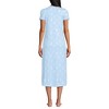 Lands' End Women's Cotton Short Sleeve Midcalf Nightgown - 2 of 3