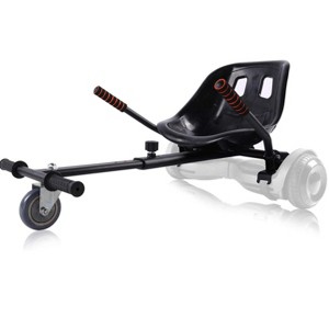 GlareWheel Hoverboard Attachment Hover Kart P4 Black - 1 of 4