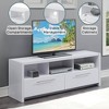Newport Marbella TV Stand for TVs up to 60" with Cabinets and Shelves - Breighton Home - 4 of 4