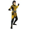 Joyfy 17Pcs Ninja Halloween Costume Set for Boys with Mask & Armor | Complete Golden Ninja Outfit or Halloween, Dress-Up, Role Play - 4 of 4