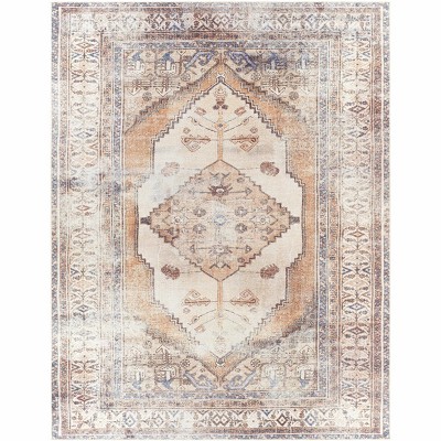 Hauteloom Arncliffe Vintage Flat Pile Washable Rug
