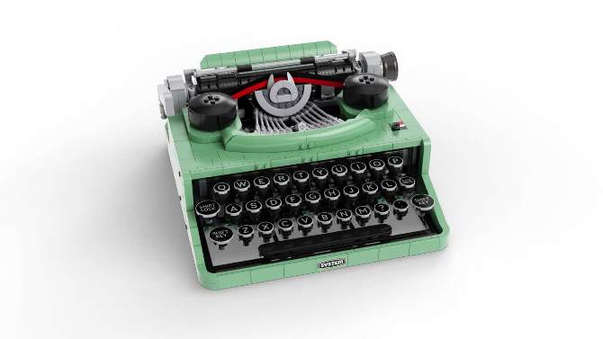 LEGO Ideas Typewriter Building Set 21327, 2 of 10, play video