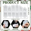 JDICTION Mini Christmas Village House Silicone Mold Set (12-Cavity) - Non-Stick for DIY Crafts, Soap Making, Xmas Home Table Indoor Decoration - 2 of 4