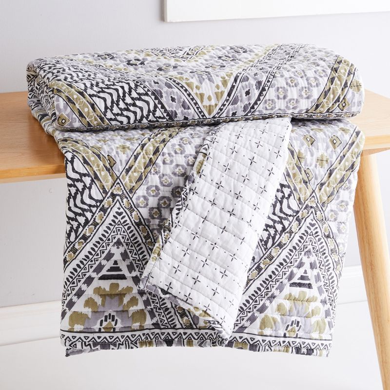 Etrada Quilted Throw - Levtex Home, 2 of 5