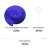 Unique Bargains Party PVC Spiral Design Hanging Swirls Decoration 18 Pcs - 3 of 4