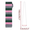 INSPIRE CHIC Men's Knitted Striped Skinny Neckties - 2 of 4