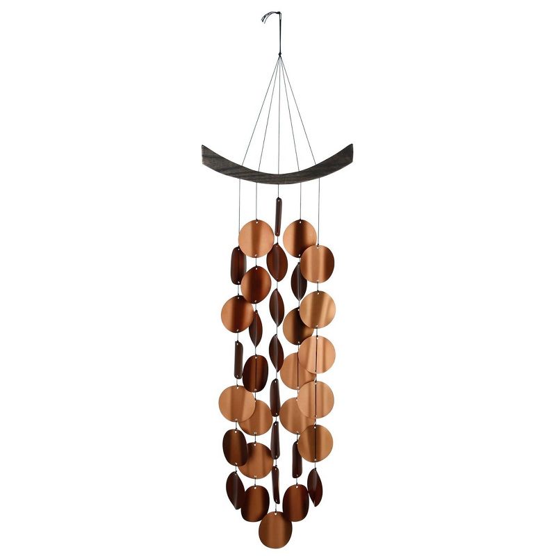 Woodstock Windchimes Moonlight Waves, Wind Chimes For Outside, Wind Chimes For Garden, Patio, and Outdoor Décor, 34"L, 3 of 8