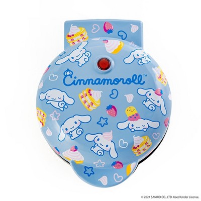 Uncanny Brands Hello Kitty Cinnamoroll Mini Waffle Maker