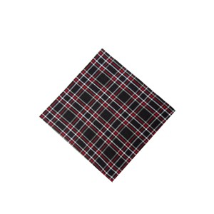 C&F Home Poinsettia Plaid Woven Napkin Set of 6 - 1 of 4