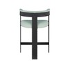 Meridian Furniture,Romeo Mint Green Vegan Leather Counter Stool, Set of 2 - 2 of 4