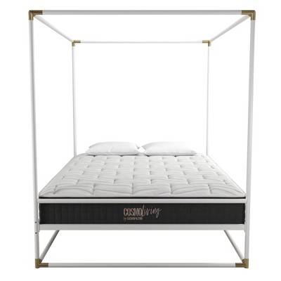 CosmoLiving by Cosmopolitan Celeste Canopy Metal Bed