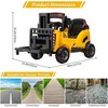 12V Ride On Forklift Toy Car for Kids, Electric Ride On Car with Remote Control, Liftable Fork & Pallet, 2 Speed Modes - 3 of 4