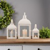Melrose Modern Metal Lantern (Set of 3) - 2 of 2