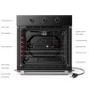 24 in. Built-In Single Natural Gas Wall Oven with Convection, Black - 2 of 4