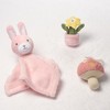 Lambs & Ivy Garden Bunny 3-Piece Developmental Infant Baby Plush Gift Set - 2 of 4