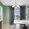 Livex Lighting Somerset 5 - Light Chandelier in  Brushed Nickel - 4 of 4
