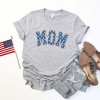 Simply Sage Market Women's Patriotic Mom Varsity Short Sleeve Graphic Tee - 3 of 3