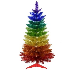 Kurt Adler 3-Foot Foil Rainbow Tree - 1 of 3