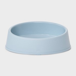 0.75 Cup PP Dog and Cat Bowl - Boots & Barkley™ Steel Blue - 1 of 3