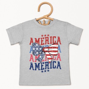 The Juniper Shop America Wave Stacked Coquette Toddler Short Sleeve Tee - 1 of 4