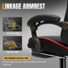 GTPLAYER Swivel Dorm Gaming Chair, Ergonomic Computer Chair with Footrest, Lumbar Support, PU Leather - 4 of 4