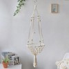 Woven Hanging Basket,Multi-use Household Pet Puppy Cats Hammock Hanging,Pet Bed Home Decoration - 2 of 4