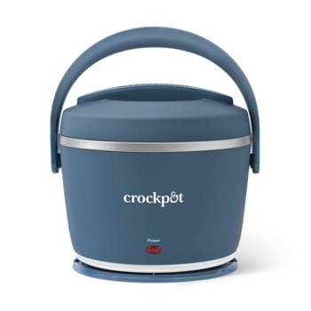 Crockpot 3.5 Quart Rectangular Casserole Slow Cooker In Charcoal : Target