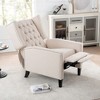 PU Manual Wingback Recliner Chair with 3-Position Adjustment and Decorative Nailhead Trim - 4 of 4