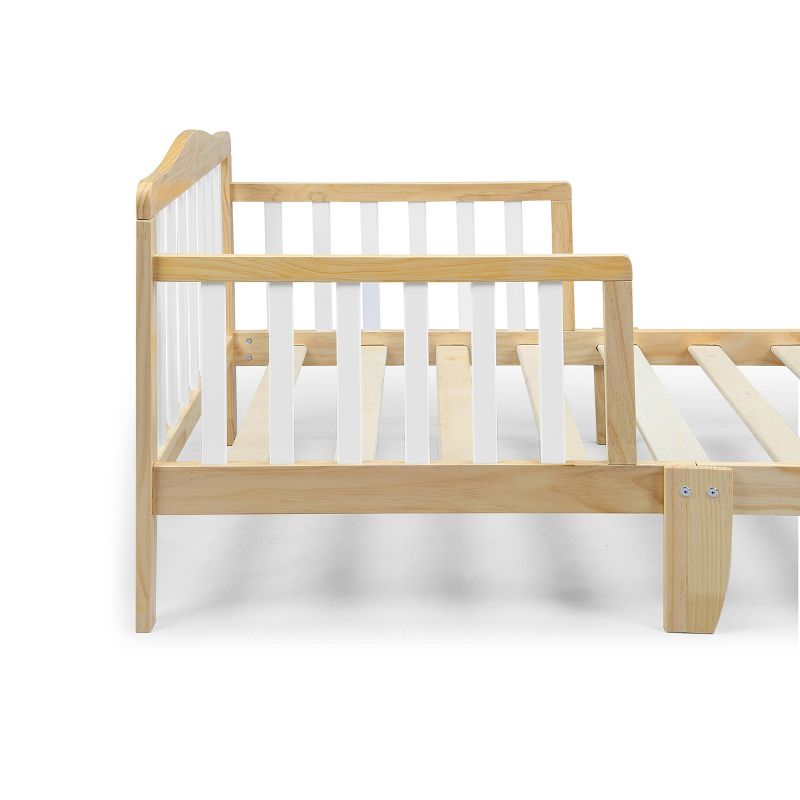 Olive &#38; Opie Twain Toddler Bed - Natural/White, 5 of 9
