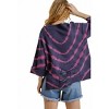 Women's Distressed Tie Dye Sweater - umgee - 4 of 4