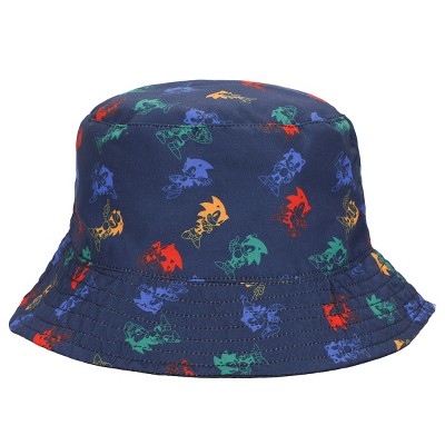 Sonic The Hedgehog Boys' Bucket Hat - Blue, One size, Boy's