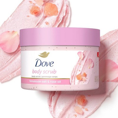 Dove Beauty Himalayan Salt &#38; Rose Oil Body Scrub - 10.5oz_2