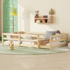 ALEXOUN Floor Bed with Safety Guardrails for Kids,Wood Montessori Kids Floor Bed,No Box Spring Needed,for Kids,Girls,Boys - 4 of 4