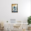Stupell Industries Vintage Ice Skating Advertisement Black Framed Floater Canvas Wall Art - 2 of 4