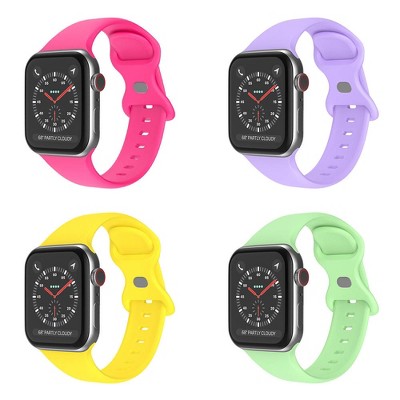 Two-color Sport Silicone Apple Watch Band Series 4/3/2/1