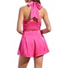 Women's Satin Halter Top - DO+BE - 2 of 3