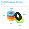 Unique Bargains Rock Climbing Athletes Workout Silicone Ring Hand Grip Trainer - 3 of 4