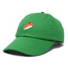 Dalix Salmon Nigiri Embroidered Sushi Cotton Dad Hat Baseball Cap Adjustable Womens - 4 of 4