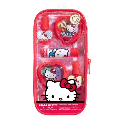 Sanrio Hello Kitty Trousse à maquillage en maille nylon polyester