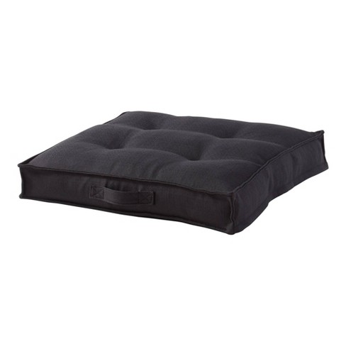 Black cushions target best sale