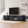 KTMBDW Modern TV Stand for 70'' TV with 4 Drawers,Media Console Table,Entertainment Center with Large Storage Cabinet for Living Room,Bedroom,Black - 4 of 4