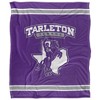 Tarleton State University Primary Logo Stripes Silky 50x60 Blanket, 1 Sided - 2 of 4