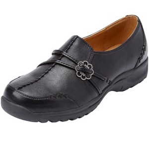 Comfortview Women's (Wide Widths Available) The Natalia Slip-On Flat - 1 of 4