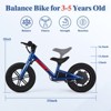 Bike for Kids Ages 3-5 Years Old, Balance Bike with 12" Inflatable Tire and Adjustable Seat, Easy Assembly & Adjustments - 4 of 4
