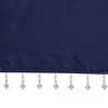 Gracie Mills Elroy Lightweight Beaded Faux Silk Valance - 2 of 4