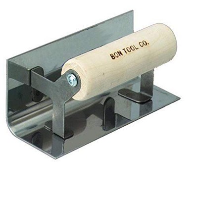 Bon Tool 12-514 Step Tool - Inside 6-inch X 2 1/2-inch - 1/4-inch Radius Wood Handle