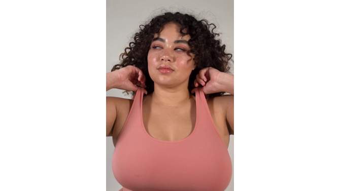 Smart & Sexy Women's Stretchiest EVER Scoop Neck Bralette, 2 of 10, play video